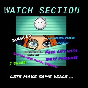 Below is the watch section of my closet